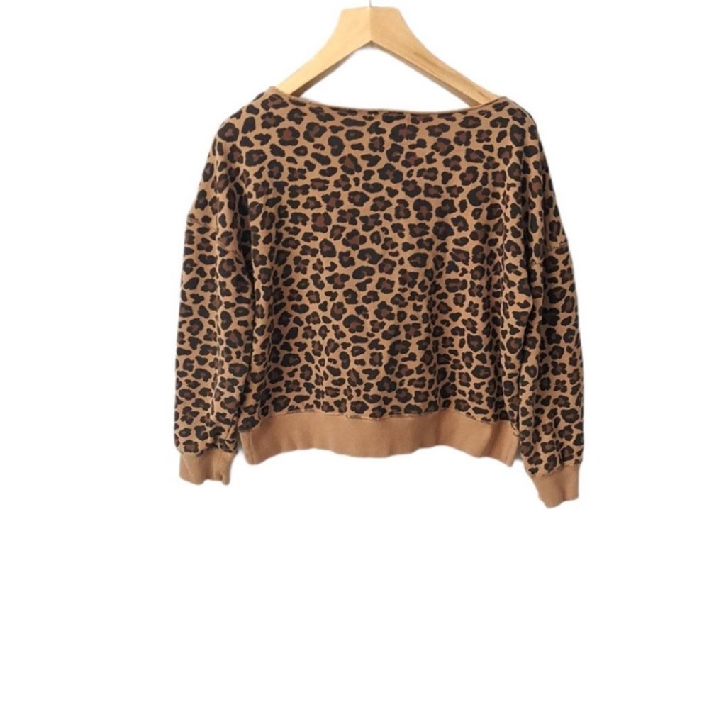 Poppy & Peonies Brown Crew Neck Sweater - Picture 3 of 4